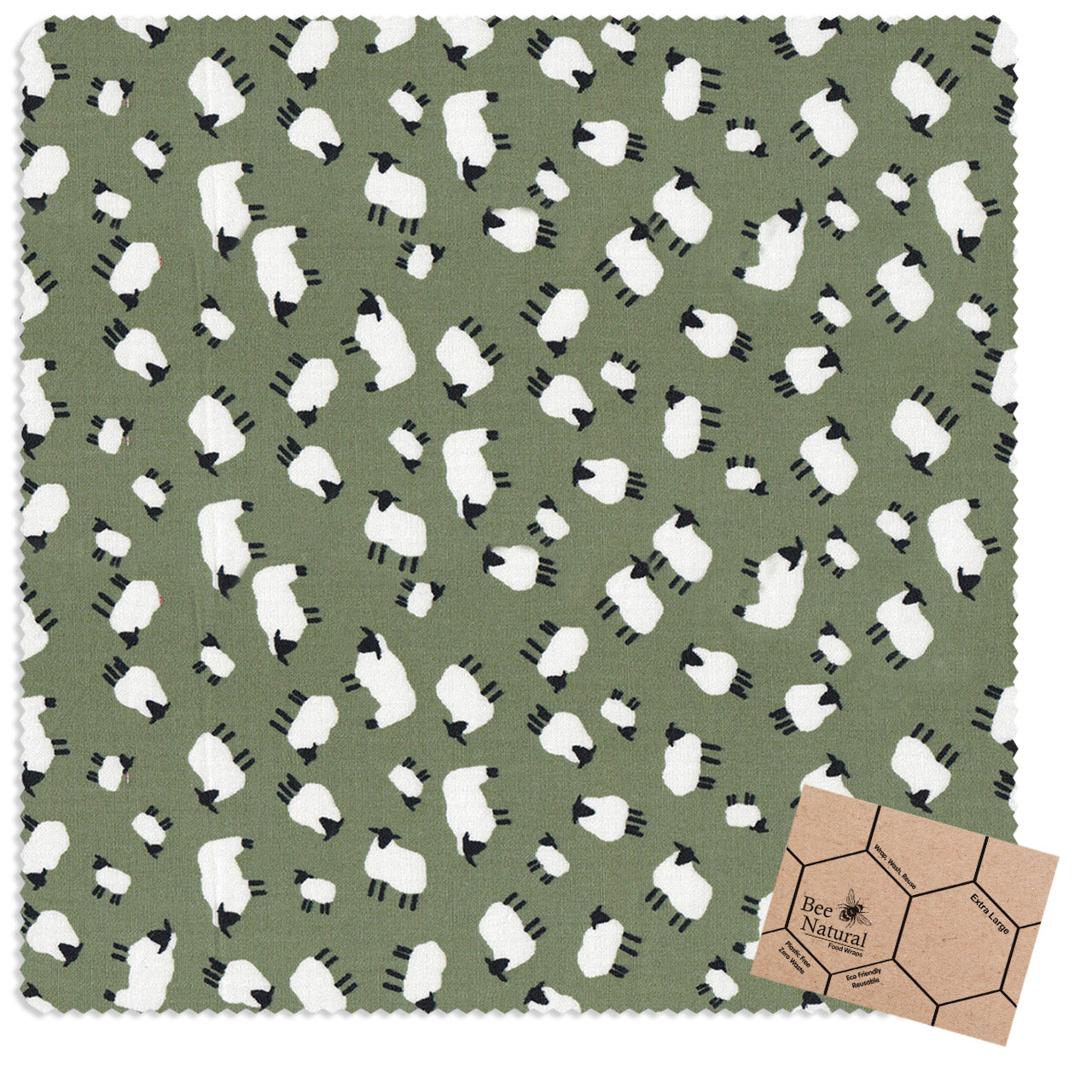 Sheep - Extra Large Wrap (50cm)