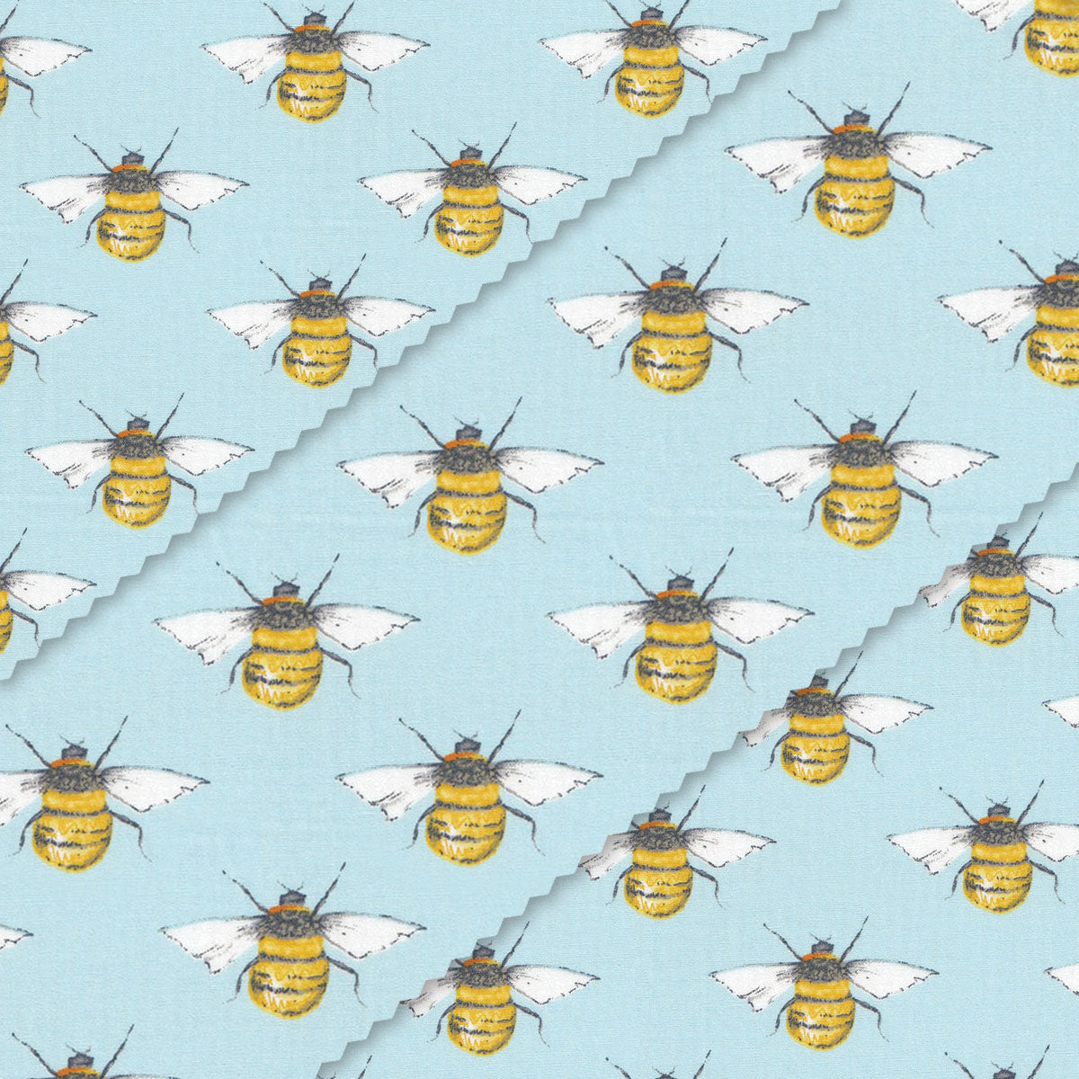 Bee Sky Pattern for Beeswax Food Wraps