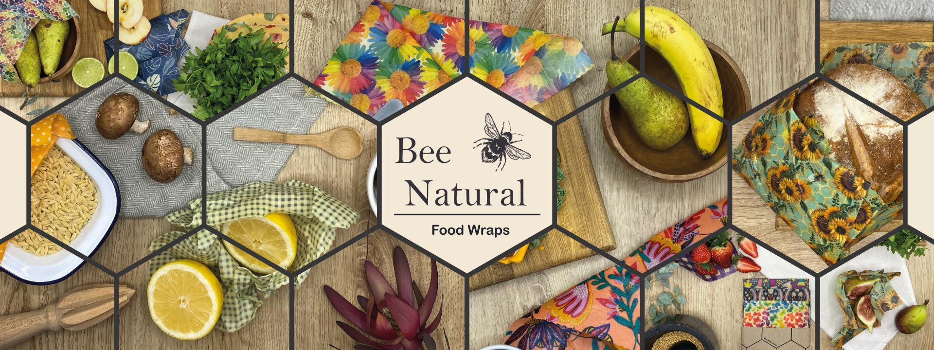 BeeNatural Wraps - Handmade Beeswax Food Wraps