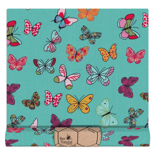 Butterflies - Turquoise - On a Roll (35cm x 110cm)