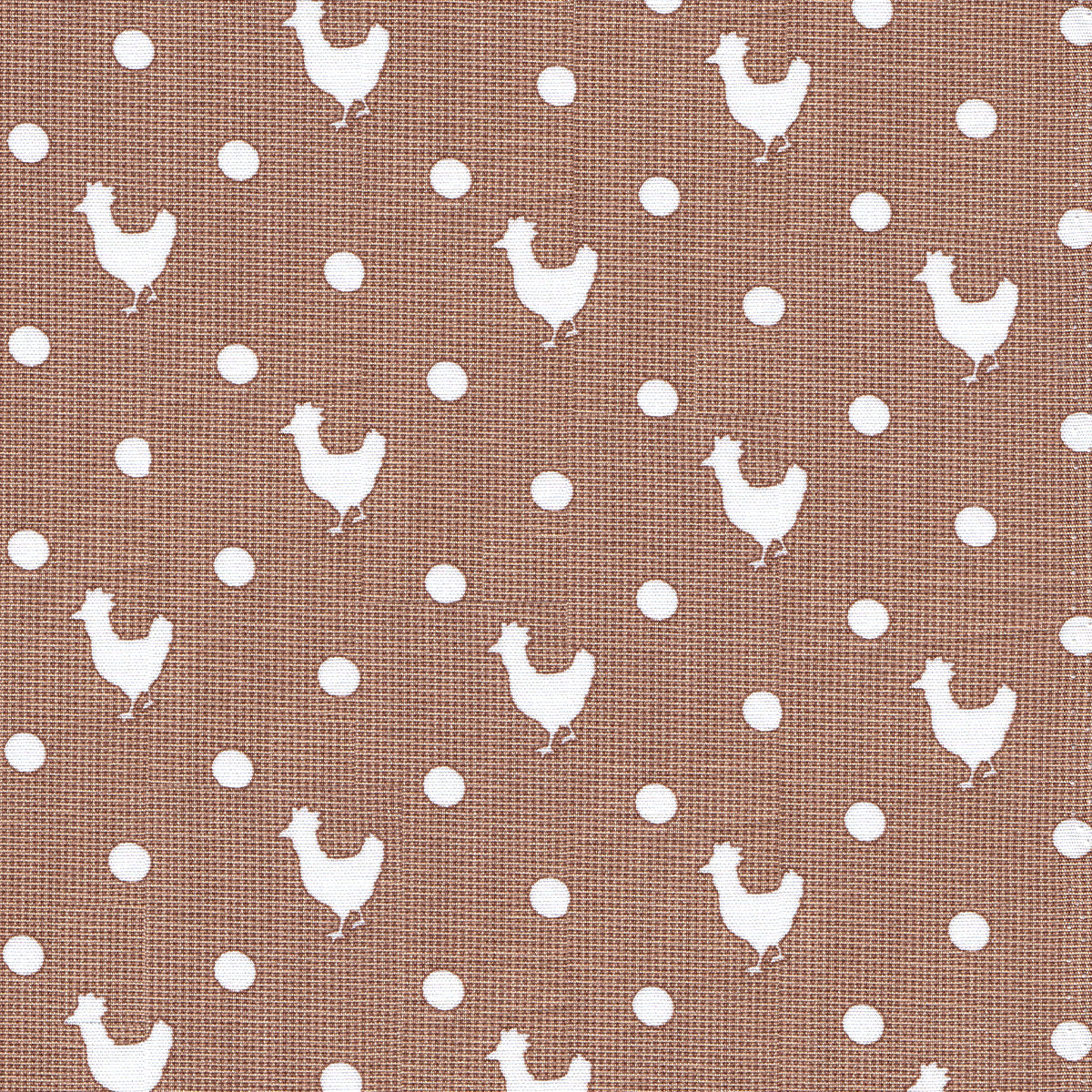 Chickens - Brown - On a Roll (35cm x 110cm)