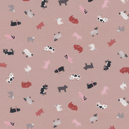 Farm - Peach - Extra Large Wrap (50cm)
